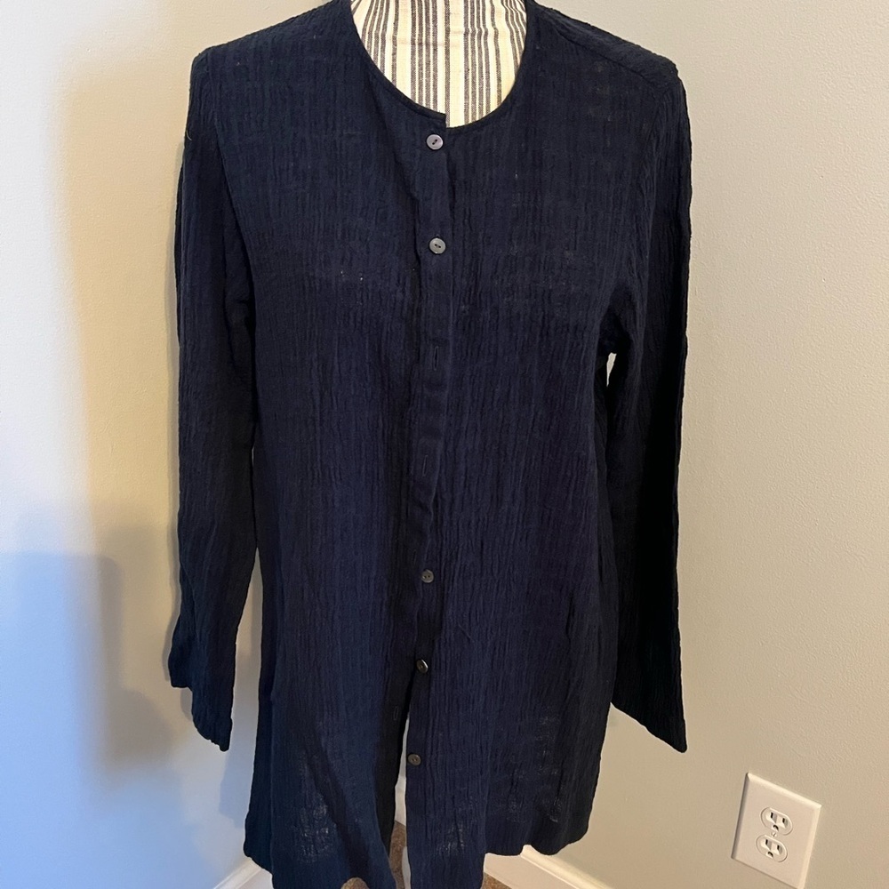 Pure Jill Button Up Top Size Medium